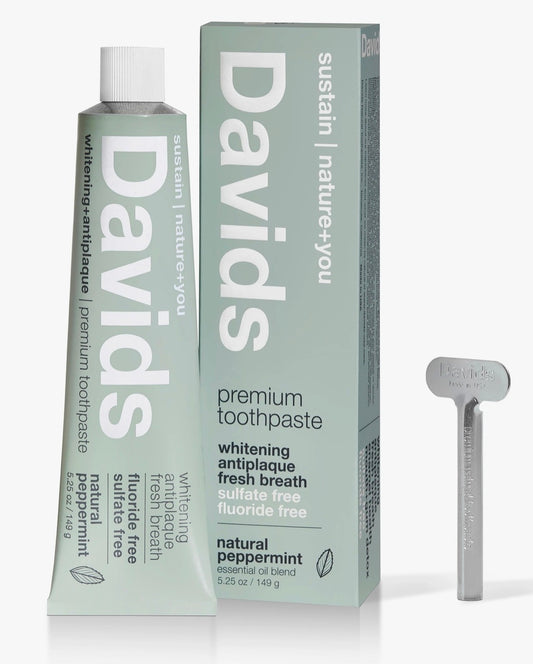 Davids Natural Toothpaste / Peppermint