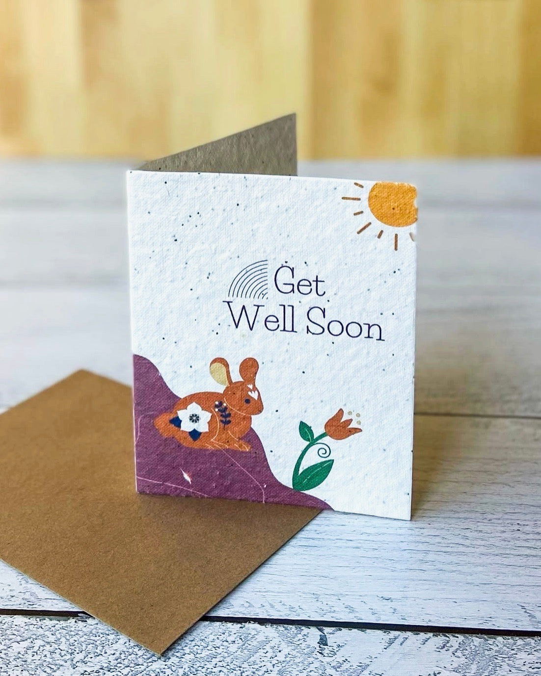 Get Well Soon Plantable Card