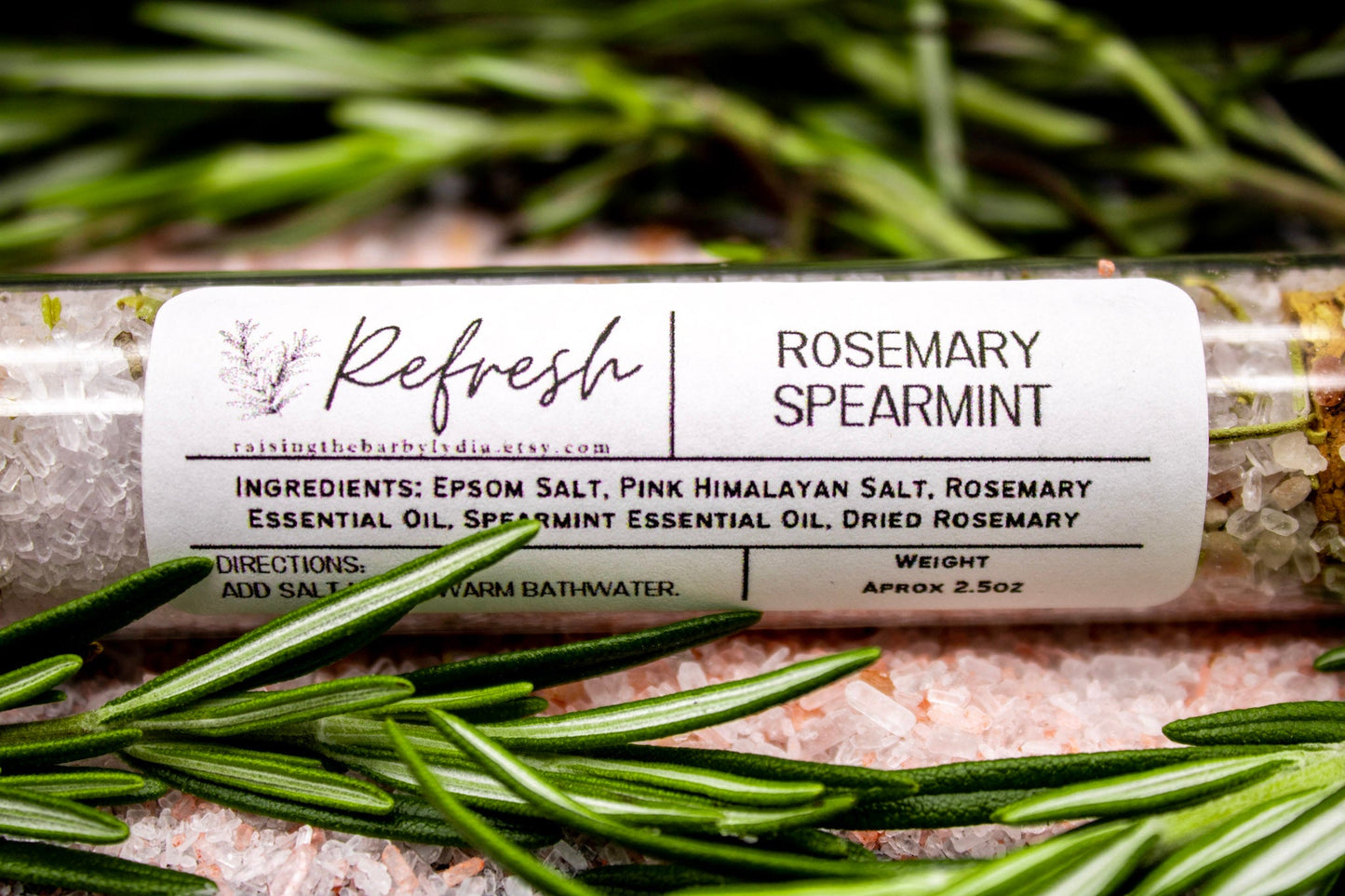 Rosemary Spearmint Bath Soak