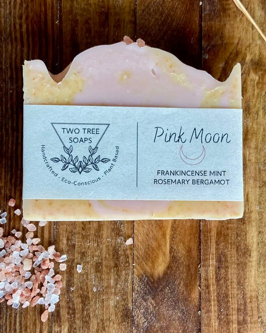 Natural Bar Soap - Pink Moon